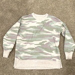 Aerie camo sweatshirt